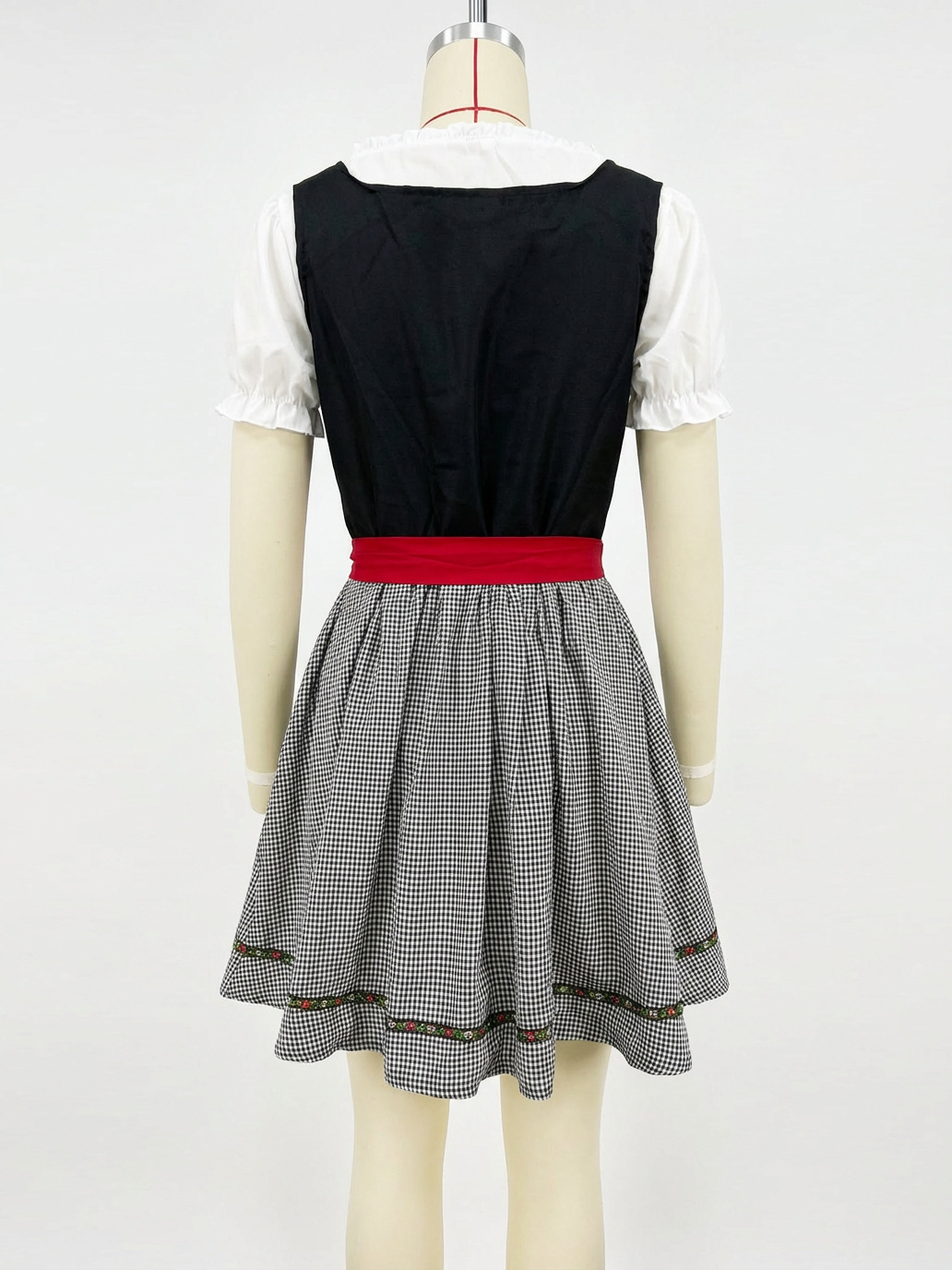 Women German Oktoberfest Dirndl Dress - Bavarian Traditional Maid Costume